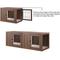 Show in main carousel: Unipaws Furniture Style Dog Crate, Walnut, 36-in wide slide 7 of 9