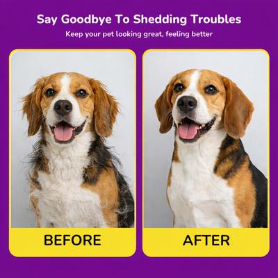 Show full view: Fido Fave Dog Deshedding Brush, Black slide 5 of 8