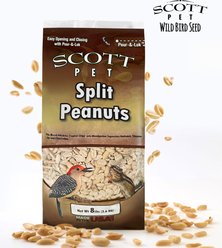 SCOTT PET Split Peanuts Seed Wild Bird Seed, 8-lb bag slide 2 of 8