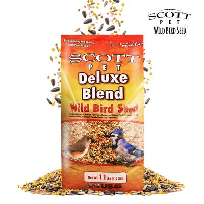Show full view: SCOTT PET Deluxe Blend Seed Jay Wild Bird Food, 11-lb bag slide 6 of 7