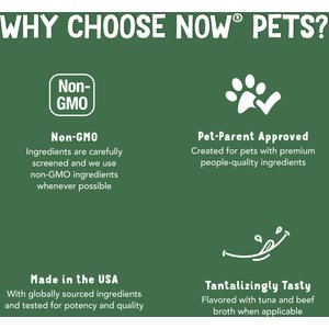 NOW Pets Cardiovascular Support Dog & Cat Supplement, 4.5-fl oz bottle