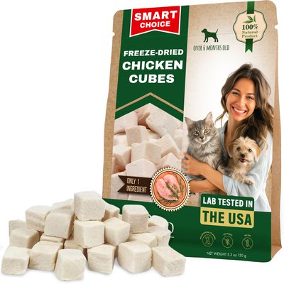 Beloved Pets Beloved Pets Freeze-Dried Chicken Cubes Dog & Cat Treats, 5.3-oz bag