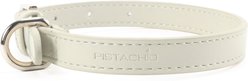 Pistachio Brands Vegan Faux Leather Dog Collar, Bone, Medium slide 2 of 2