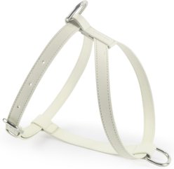 Pistachio Brands Vegan Faux Leather Dog Harness, Bone, X-Small