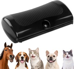 Fido Fave Dog Deshedding Brush, Black