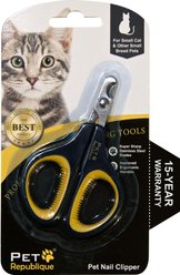 Pet Republique Symmetrical Cat Nail Clipper, Yellow/Black