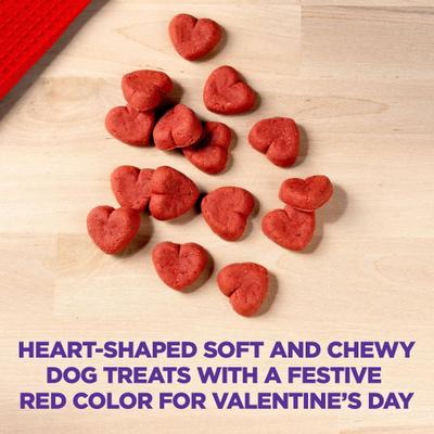 Show full view: Milk-Bone Tender Hearts Soft & Chewy Dog Treats, 4.5-oz bag slide 7 of 12