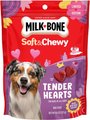 Milk-Bone Tender Hearts Soft & Chewy Dog Treats, 4.5-oz bag