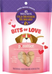 Old Mother Hubbard Bits of Love P-Nuttier Dog Treats, 6-oz bag