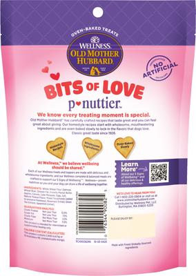 Show full view: Old Mother Hubbard Bits of Love P-Nuttier Dog Treats, 6-oz bag slide 3 of 10