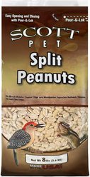 SCOTT PET Split Peanuts Seed Wild Bird Seed, 8-lb bag