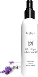 Begley's Pet Cologne & Deodorizer, Lavender, 8-oz, 1 count