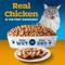 Show in main carousel: Blue Buffalo Tastefuls Irresistible Gravy Experience Senior Chicken & Brown Rice Recipe Dry Cat Food, 3-lb bag slide 4 of 10