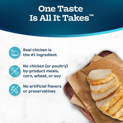Show full view: Blue Buffalo Tastefuls Irresistible Gravy Experience Senior Chicken & Brown Rice Recipe Dry Cat Food, 5-lb bag slide 6 of 10