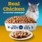 Show in main carousel: Blue Buffalo Tastefuls Irresistible Gravy Experience Senior Chicken & Brown Rice Recipe Dry Cat Food, 5-lb bag slide 4 of 10
