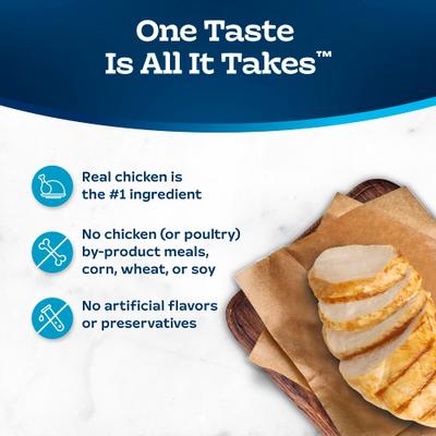 Show full view: Blue Buffalo Tastefuls Irresistible Gravy Experience Chicken & Brown Rice Recipe Dry Cat Food, 3-lb bag slide 6 of 10