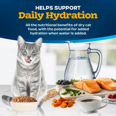 Show full view: Blue Buffalo Tastefuls Irresistible Gravy Experience Salmon & Brown Rice Recipe Dry Cat Food, 5-lb bag slide 9 of 10