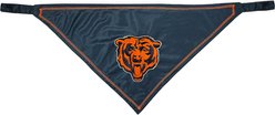 Pets First NFL Chicago Bears Tie Around Dog & Cat Bandana, Large/X-Large