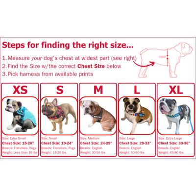 Show full view: BullHug Adjustable No Choke Dog Harness, Tan Plaid, X-Large: 32 to 36-in chest slide 6 of 10