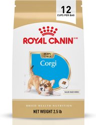 Royal Canin Breed Health Nutrition Corgi Puppy Dry Dog Food, 2.5-lb bag