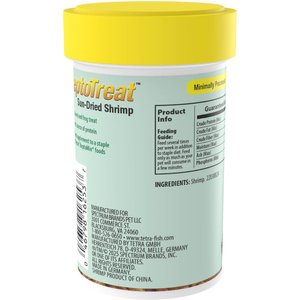 Tetrafauna ReptoTreat Gammarus Turtle, Newt & Frog Treats, .35-oz jar