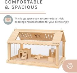 Sam's Pets Biscuit Hamster Cage, Natural Oak slide 2 of 9