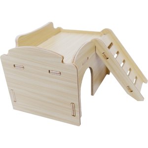 Sam's Pets Biscuit Hamster Cage, Natural Oak