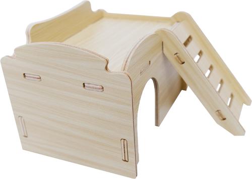 Show full view: Sam's Pets Biscuit Hamster Cage, Natural Oak slide 5 of 9