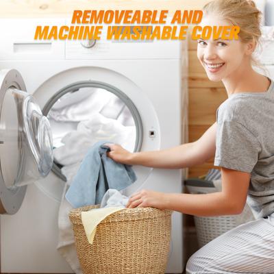 Show full view: Coziwow Adjustable Temperature & Waterproof Electric Dog & Cat Heating Pad with Timer, Chew Resistant Cord & Soft Washable Cover, Grey, Large: 16 x 20-in slide 5 of 7