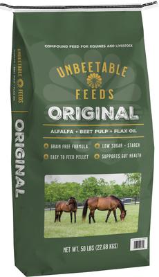 Show full view: Unbeetable Feeds Original Horse Feed, 50-lb bag slide 4 of 6
