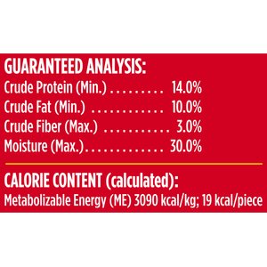Nutrish Burger Bites, Beef Burger with Bison Grain-Free Dog Treats, 12-oz bag (Rachael Ray)