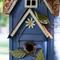 Show in main carousel: Glitzhome Oversized 3-Tiered Solid Wood Villa Decorative Outdoor Garden Bird House, Blue slide 6 of 9