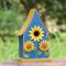 Show in main carousel: Glitzhome Metal Sunflower Decorative Garden Birdhouse with Stake slide 5 of 9