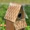 Show in main carousel: Glitzhome 52-in Farmhouse Faux Copper 2-Tiered Distressed Metal Decorative Garden Bird House with Stake slide 5 of 9