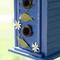 Show in main carousel: Glitzhome Oversized 3-Tiered Solid Wood Villa Decorative Outdoor Garden Bird House, Blue slide 7 of 9