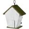Show in main carousel: Glitzhome Distressed Solid Wood Decorative Outdoor Garden Bird House with 3D Flower slide 7 of 9