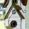 Show in main carousel: Glitzhome Oversized 3-Tiered Solid Wood Villa Decorative Outdoor Garden Bird House, White slide 7 of 9