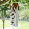 Show in main carousel: Glitzhome Oversized 3-Tiered Solid Wood Villa Decorative Outdoor Garden Bird House, White slide 3 of 9