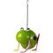 Show in main carousel: Glitzhome Metal Glossy Frog Outdoor Garden Bird House slide 1 of 8