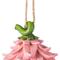 Show in main carousel: Glitzhome Resin Outdoor Garden Bird House, Pink slide 7 of 9