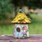 Show in main carousel: Glitzhome Resin Outdoor Garden Bird House, Yellow slide 4 of 9