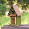 Show in main carousel: Glitzhome Distressed Solid Wood Decorative Outdoor Garden Bird House slide 4 of 9