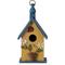 Show in main carousel: Glitzhome Distressed Solid Wood Cottage Garden Bird House with Bees & Flowers slide 1 of 9
