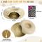 Show in main carousel: HOMAGICO Indoor Peekaboo Donut Tunnel Bed Cat Plush Toy, Beige, Large: 24-in slide 2 of 6
