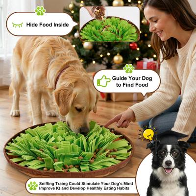 Show full view: Casfuy Snuffle Mat Interactive Puzzle Dog Toy slide 3 of 8