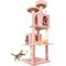 Show in main carousel: TSCOMON Multi-Level 58-in Plush Cat Tree & Condo, Pink slide 7 of 9