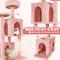 Show in main carousel: TSCOMON Multi-Level 58-in Plush Cat Tree & Condo, Pink slide 5 of 9