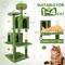 Show in main carousel: TSCOMON Multi-Level 58-in Plush Cat Tree & Condo, Green slide 3 of 10