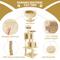 Show in main carousel: TSCOMON Multi-Level 58-in Plush Cat Tree & Condo, Beige slide 6 of 9
