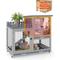 Show in main carousel: Coziwow Heated 2-Tier Rabbit Hutch with Wheels slide 1 of 9